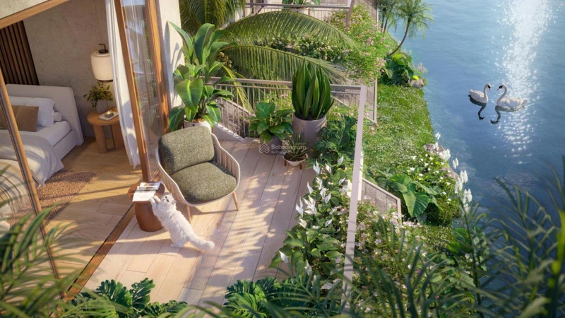 Căn góc đơn lập siêu đẹp The Palm Island sở hữu đồng thời nhiều ưu thế hiếm có khó tìm