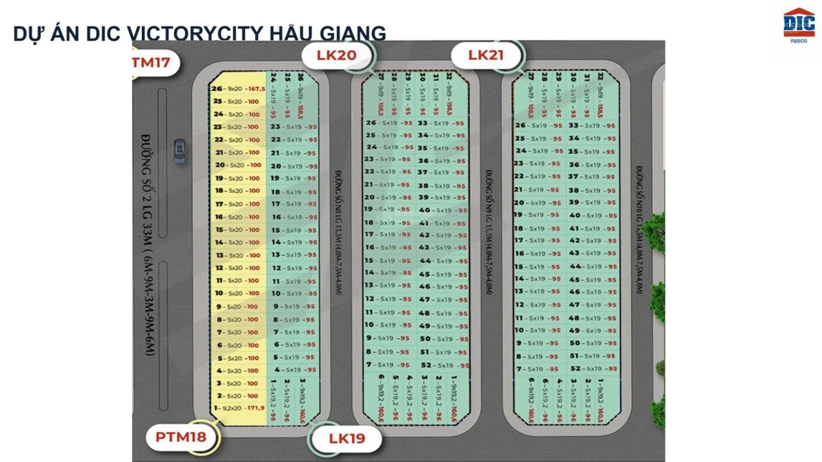 Bán đất nền khu đô thị DIC Victory City Cần Thơ, có sổ hồng 95m2. Giá 1 tỷ/lô - Mr. Hiếu DIC - Ảnh thu nhỏ 5