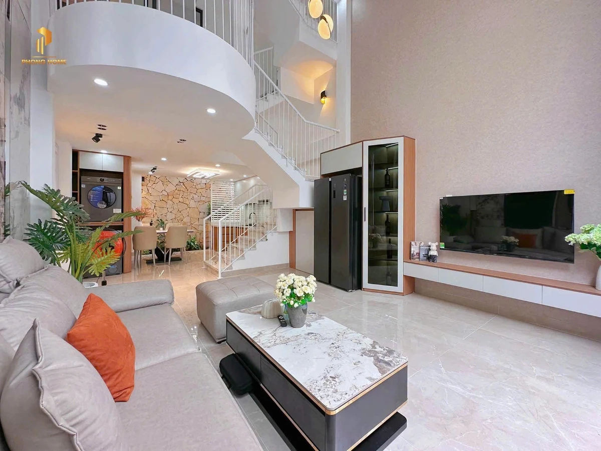 Bán nhà 3 tầng mới xây 55m2 kiệt 3m đường Trần Cao Vân, Thanh Khê, Đà Nẵng - Ảnh thu nhỏ 3