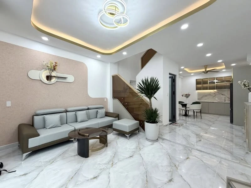 Bán nhà 3 tầng 47m² 3PN Bình Thạnh 6 tỷ - Ảnh 1