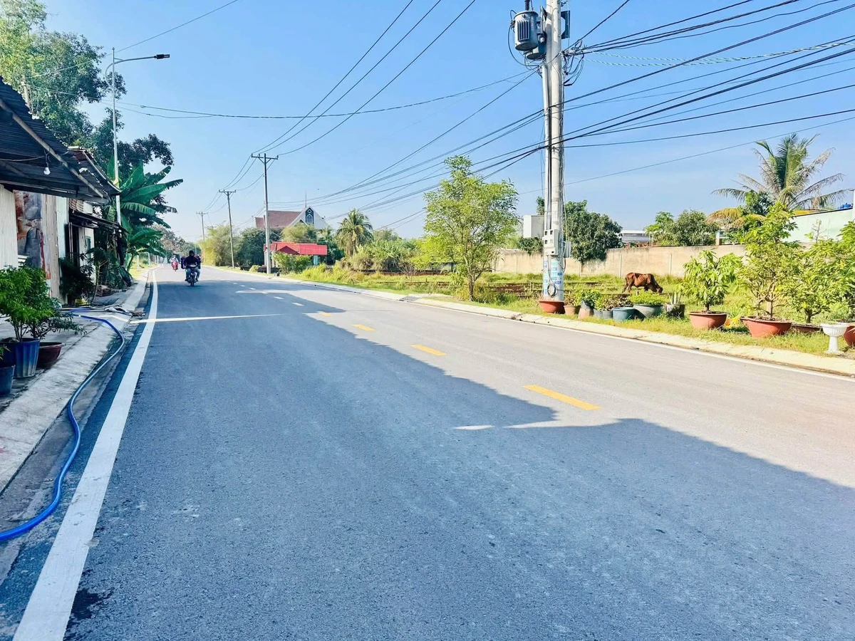 Bán đất mặt tiền kinh doanh 5x26m thổ cư, sổ hồng riêng tại Đức Hòa Hạ, Đức Hòa, Long An - Ảnh thu nhỏ 2