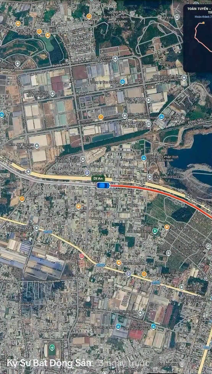 Bán lô đất 115m² Đông An, Dĩ An, gần Metro - Ảnh thu nhỏ 3