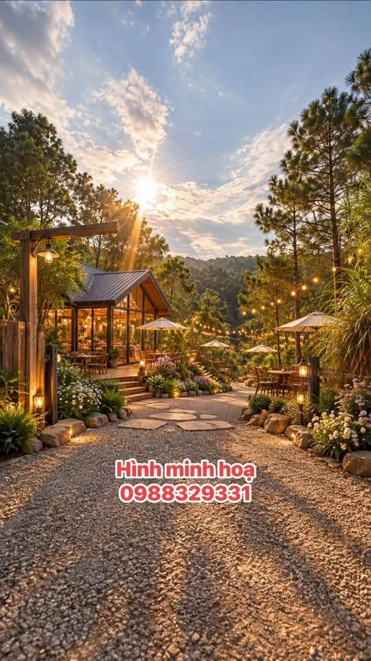 Bán đất 210m² Măng Đen, Phan Bội Châu - 7 tỷ, view rừng - Ảnh 1