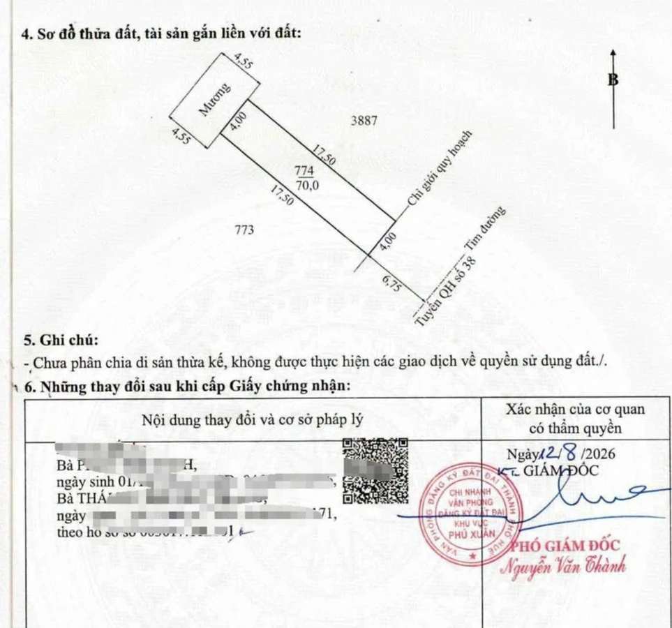 Bán đất 70m2 KQH Hương Sơ, đường Nguyễn Văn Linh, Huế - view công viên KV7 - Ảnh thu nhỏ 5