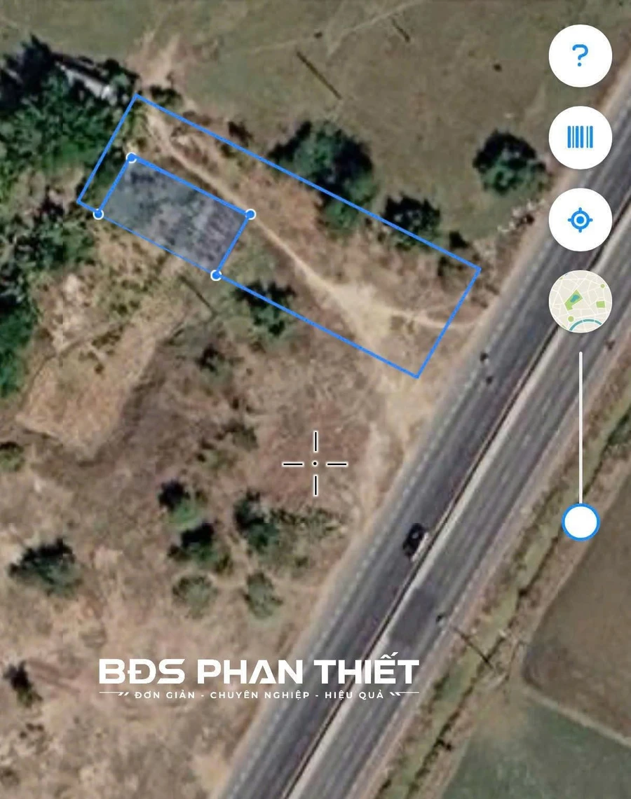 Bán đất Hồng Sơn 1.079 m² mặt tiền QL1A, Phan Thiết - Ảnh thu nhỏ 2
