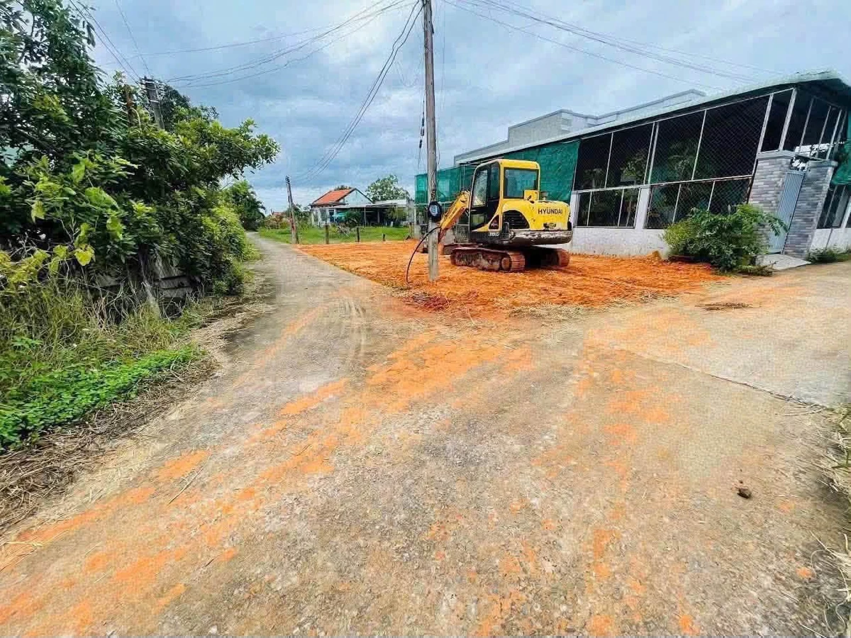 Bán đất thổ cư 130m2 2 mặt tiền Hàm Liêm Nhà Bè - Ảnh thu nhỏ 2