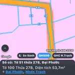 Bán đất 2 mặt tiền Đại Phước 53,7m² - 980 triệu - Ảnh thu nhỏ 2