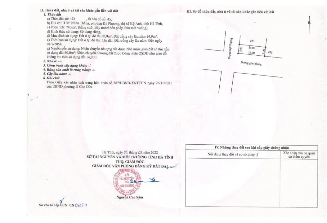 Bán gấp căn góc ngã tư giá 560 triệu với mặt tiền 5m, gần Formosa và VinFast - Ảnh 1