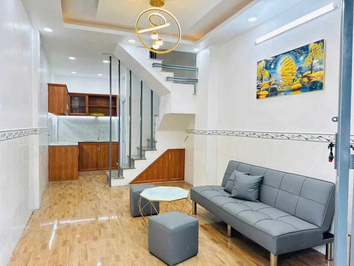 Bán nhà Quận 12 gần Chợ Cầu Đồng 25.6m² 1 tỷ 390 - Ảnh thu nhỏ 3