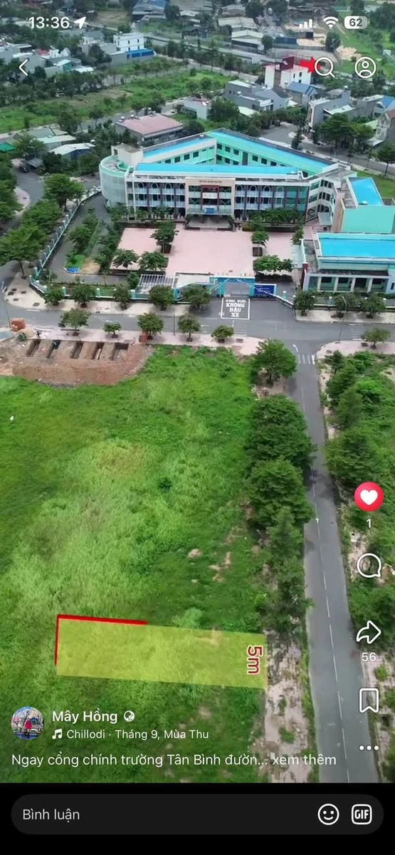 Bán đất TĐC Bình Minh 135m², giá 1tỷ8 - Ảnh 1