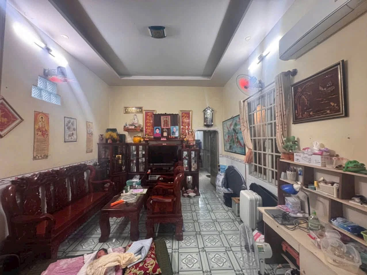 Bán nhà gác lửng 4 PN, 177.5m² Trảng Dài, Bình Dương - Ảnh 1