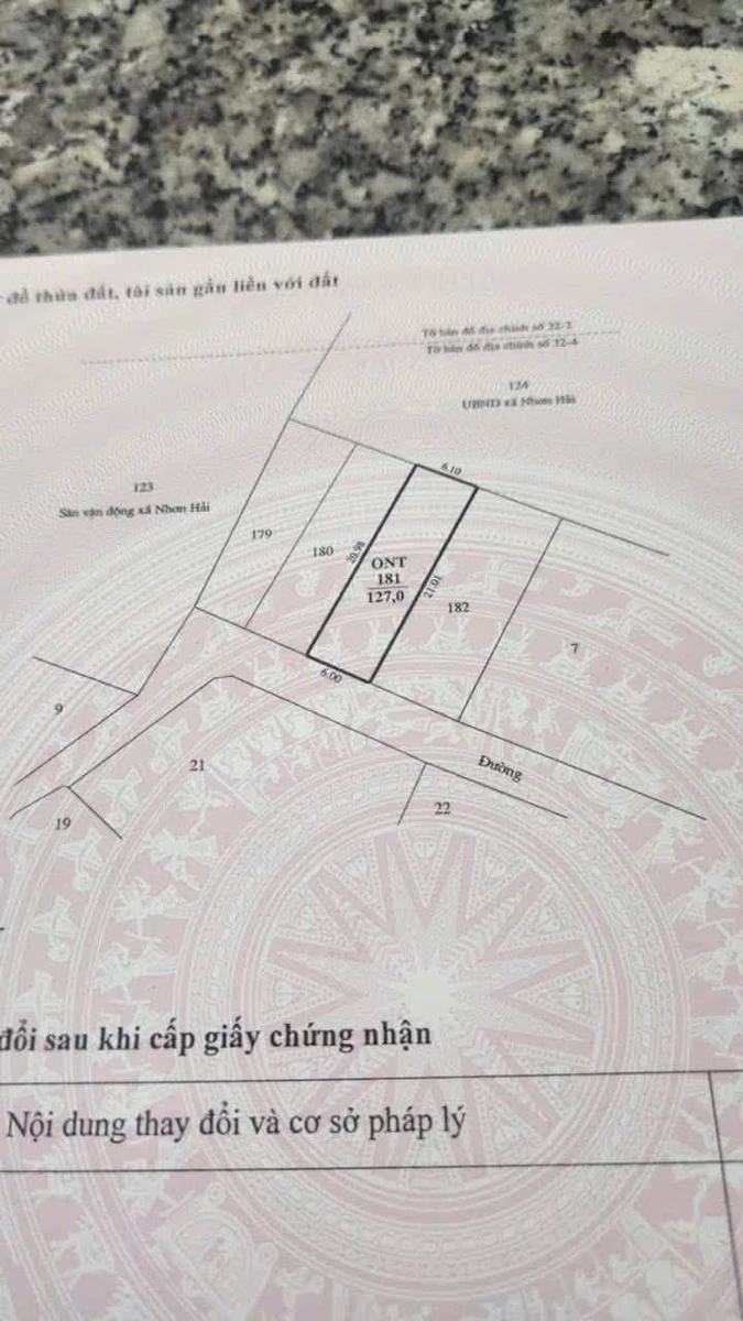 Bán lô thổ cư 127m² Mỹ Tường Ninh Thuận 750 triệu - Ảnh thu nhỏ 2