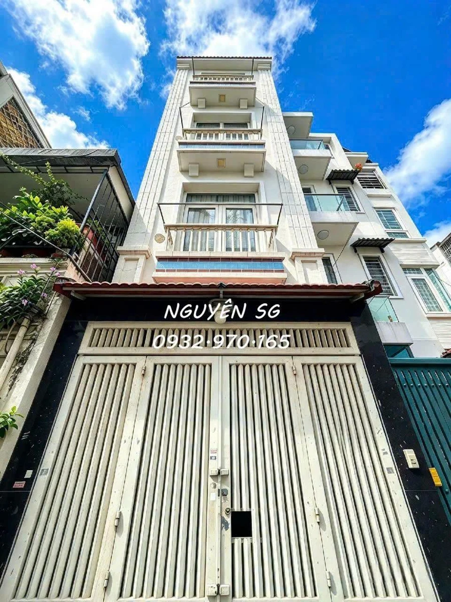 Bán nhà hẻm xe hơi 4 tầng 50m2, 7PN, thu nhập 250tr, Nơ Trang Long, Bình Thạnh - Ảnh thu nhỏ 2