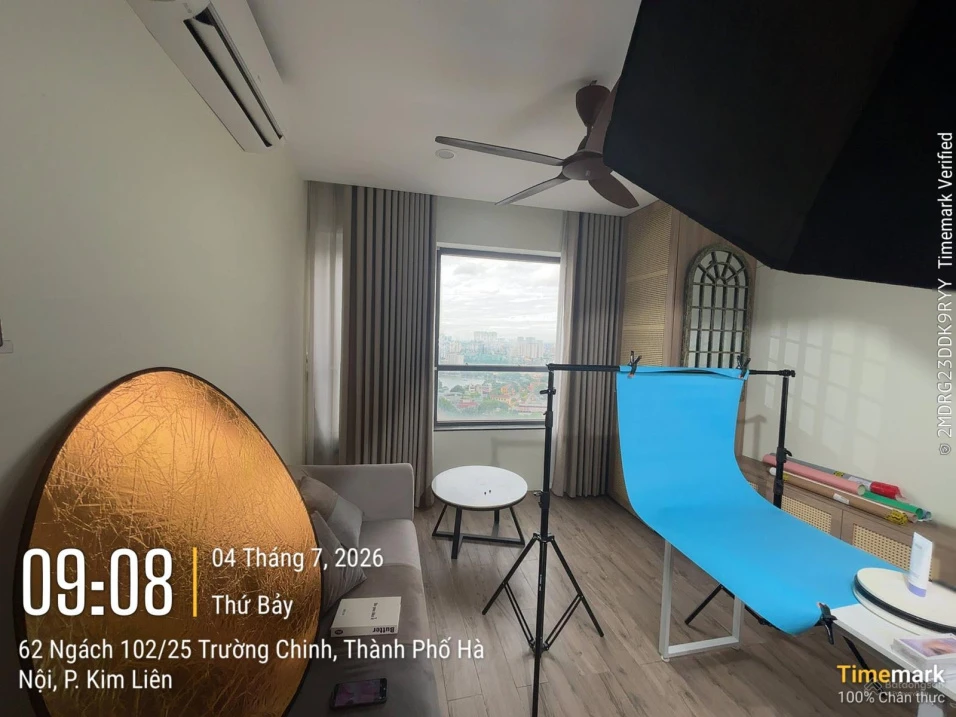 Miễn TG. Cho thuê căn hộ 2 phòng ngủ chung cư Meco ngõ 102 Trường Chinh gần Đại học Y - Ảnh thu nhỏ 3