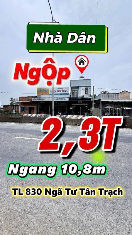Bán nhà mặt tiền Trần Thị Hè Q12, 105m2, 3 phòng ngủ, 6.99 tỷ 438m2