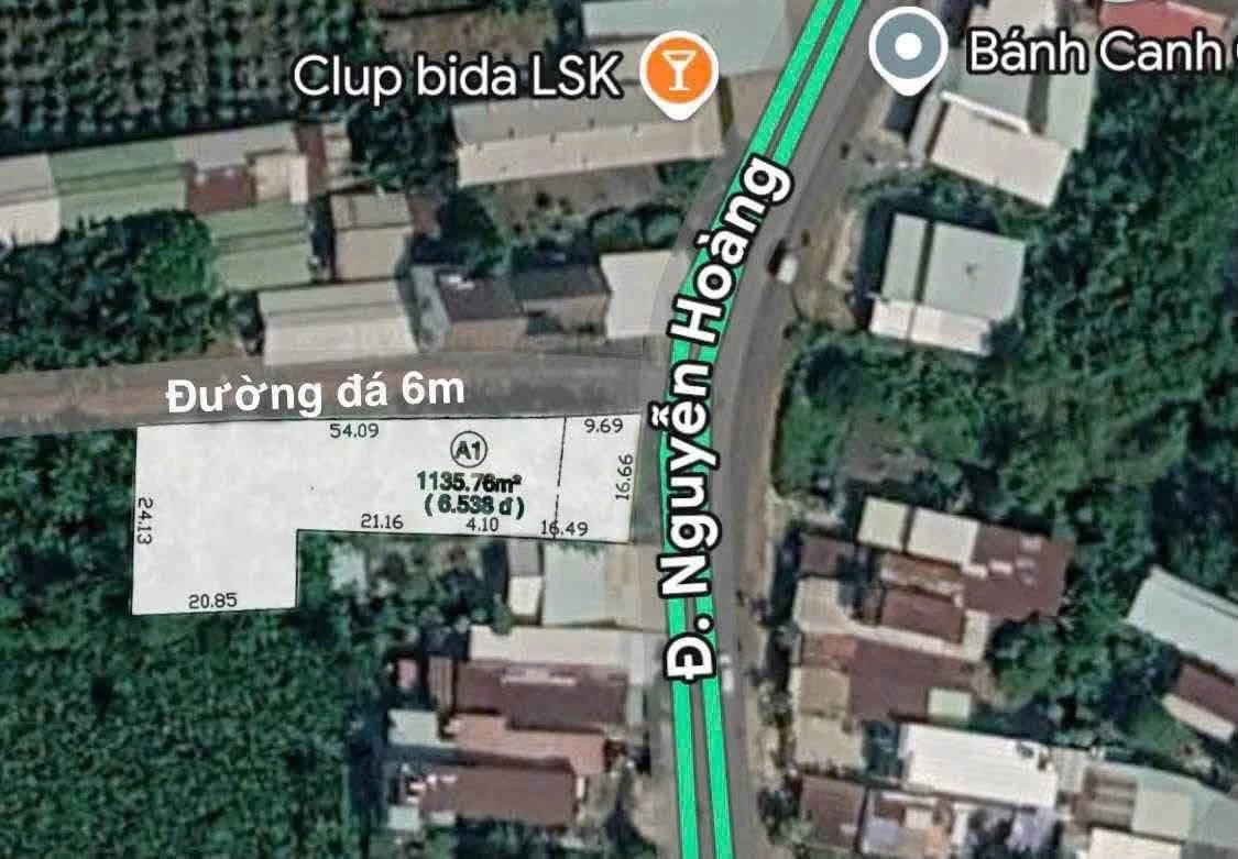 Bán đất mặt tiền Nguyễn Hoàng Trảng Bom 1200m2 - Ảnh 1