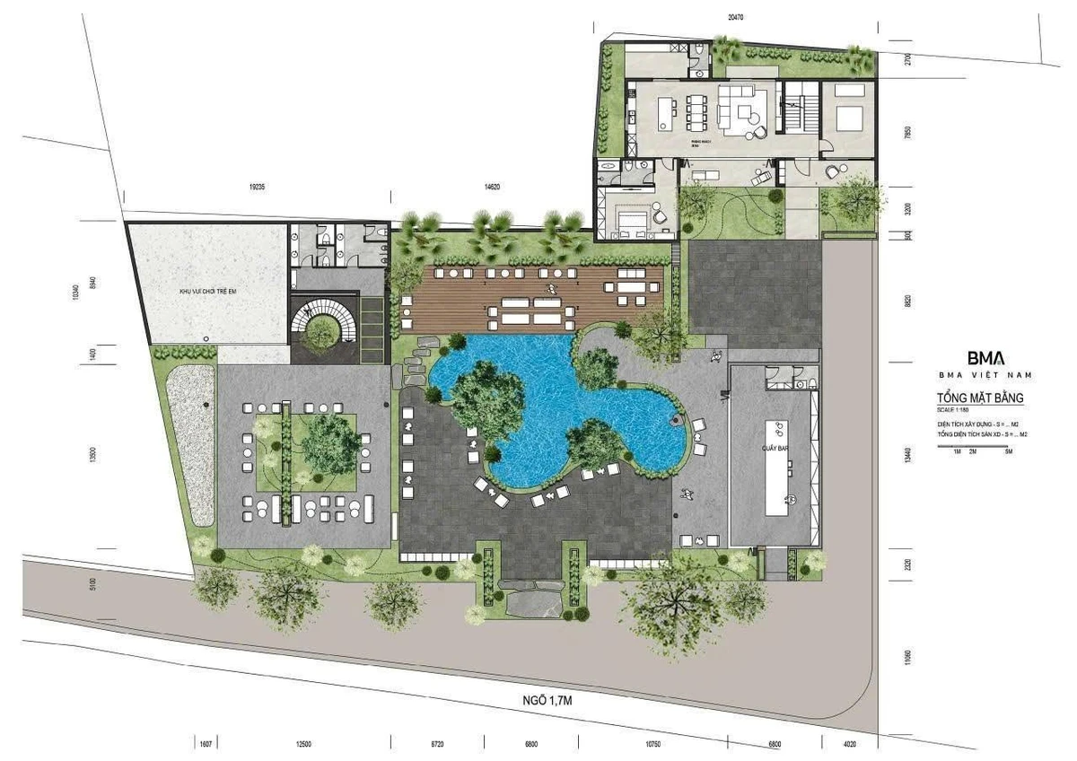 Bán villa biệt thự 2700m² Bến Lức Tây Ninh giá 37 tỷ - Ảnh thu nhỏ 5