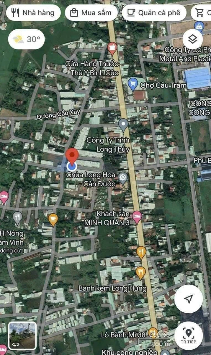 Bán nền đất Cầu Tràm Long An 82,6m2 - 1 tỷ 650 triệu - Ảnh thu nhỏ 2