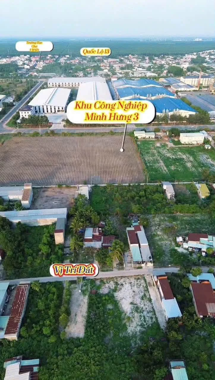 Bán 3 lô đất liền kề Minh Hưng 145m2, 599 triệu/lô - Ảnh 1