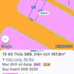 Bán lô đất 108m2 (6x18) đường Gò Cát 8, Hòa Long, Bà Rịa, giá 2,35 tỷ - Ảnh thu nhỏ 3