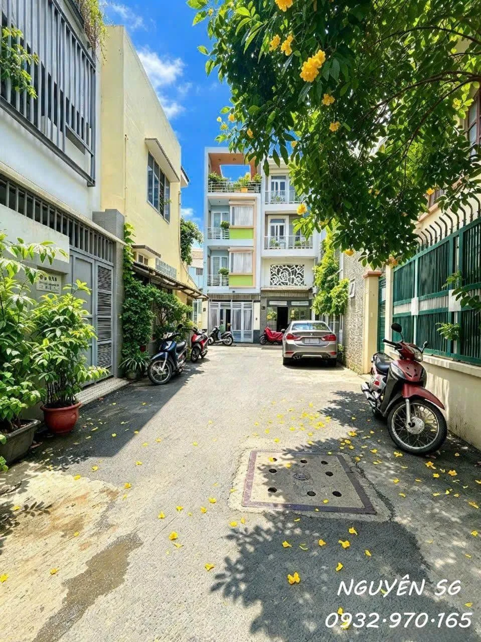 Bán nhà hẻm xe hơi 4 tầng 50m2, 7PN, thu nhập 250tr, Nơ Trang Long, Bình Thạnh - Ảnh 1