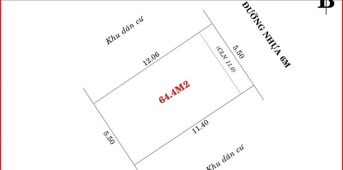 Bán lô đất 64.4m² Bùi Thị Xuân Vinh 3.1 tỷ - Ảnh thu nhỏ 2