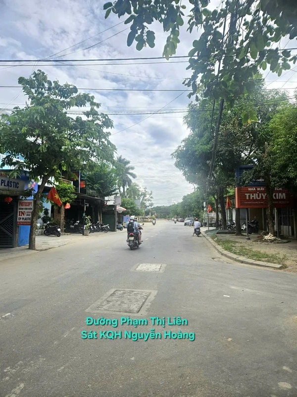 Bán đất lô góc 2 mặt tiền 129,4m² Phạm Thị Liên, Huế