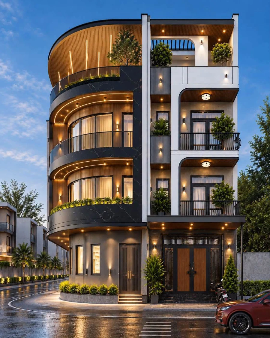 Bán nhà góc 2 mặt tiền 4 tầng thang máy, 81m², Cần Thơ - Ảnh thu nhỏ 3