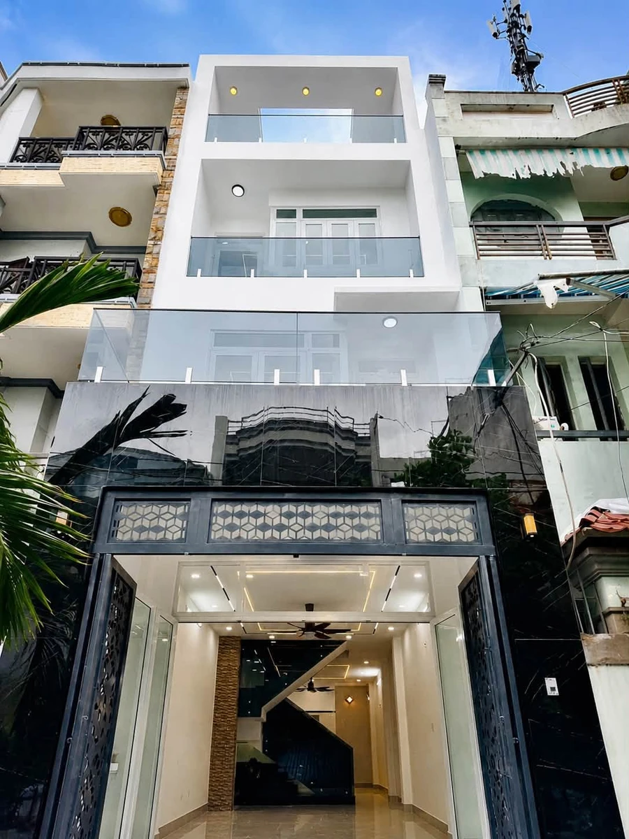 Bán nhà 3 tầng 64m² hẻm ô tô Lê Văn Thọ, Gò Vấp, 4PN, giá 9,5 tỷ - Ảnh 1