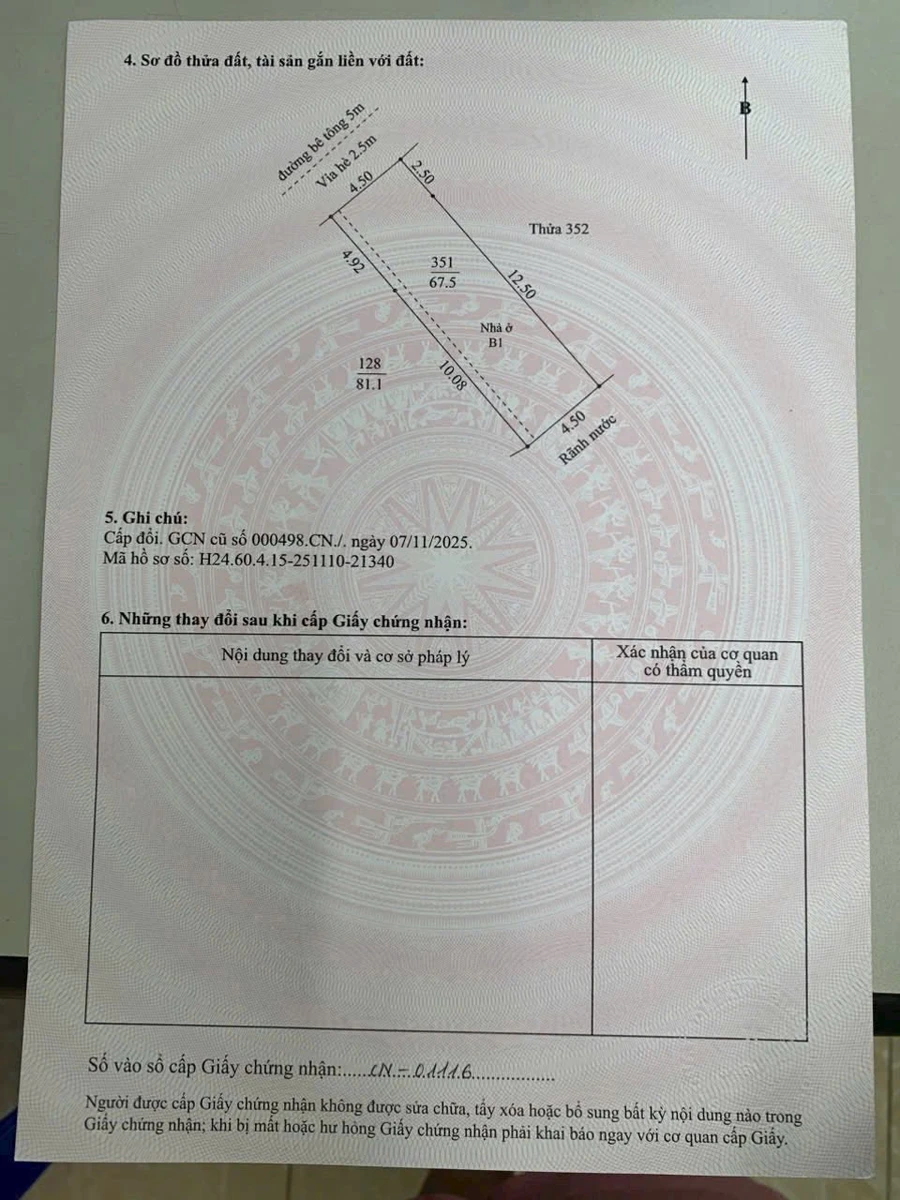 Bán nhà 2 tầng 67,5m2 mặt phố Thắng Lợi, Hải Dương, 2,8 tỷ - Ảnh thu nhỏ 2