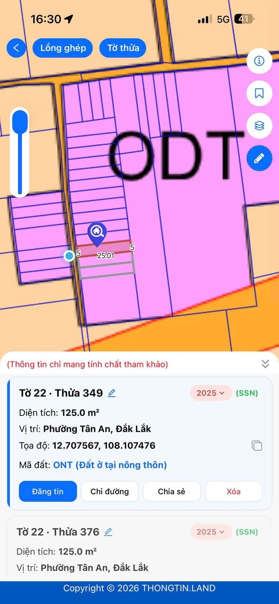 Bán đất 125m² mặt tiền Phường Tân An, Bình Chánh - Ảnh thu nhỏ 3
