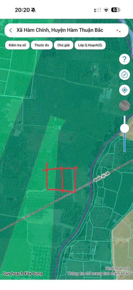 Bán 1000m2 đất cây lâu năm sau chợ Bình An, Hàm Chính, giá 389 triệu - Ảnh thu nhỏ 2
