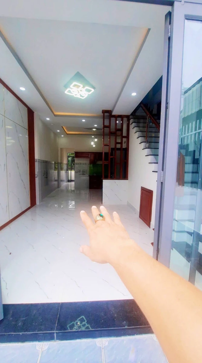 Bán nhà 1 trệt 1 lửng 80m2, 3PN 3WC, sổ hồng riêng tại Đức Hòa, Tây Ninh - Ảnh thu nhỏ 3