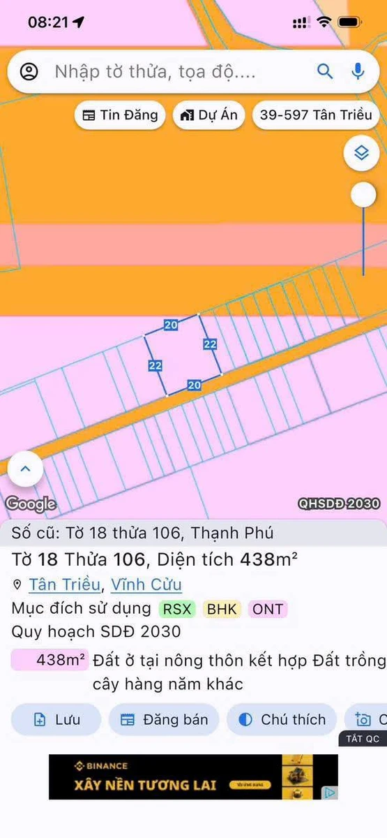 Bán nhà cấp 4 diện tích 438m² Tân Triều, Đồng Nai - Ảnh thu nhỏ 2