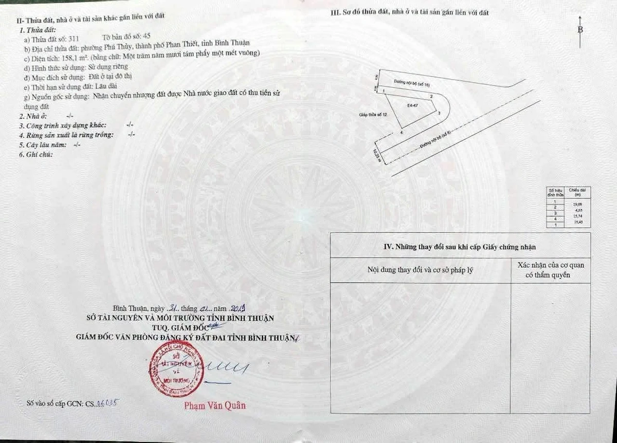 Bán đất Ocean Dunes Phan Thiết 158m² 12 tỷ - Ảnh 1