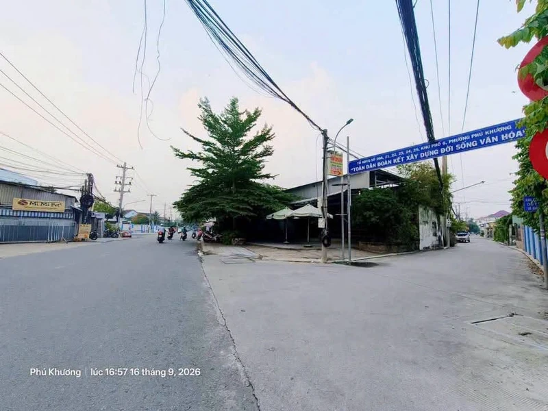 Bán đất mặt tiền 400m2 Phường Phú Khương, Bến Tre