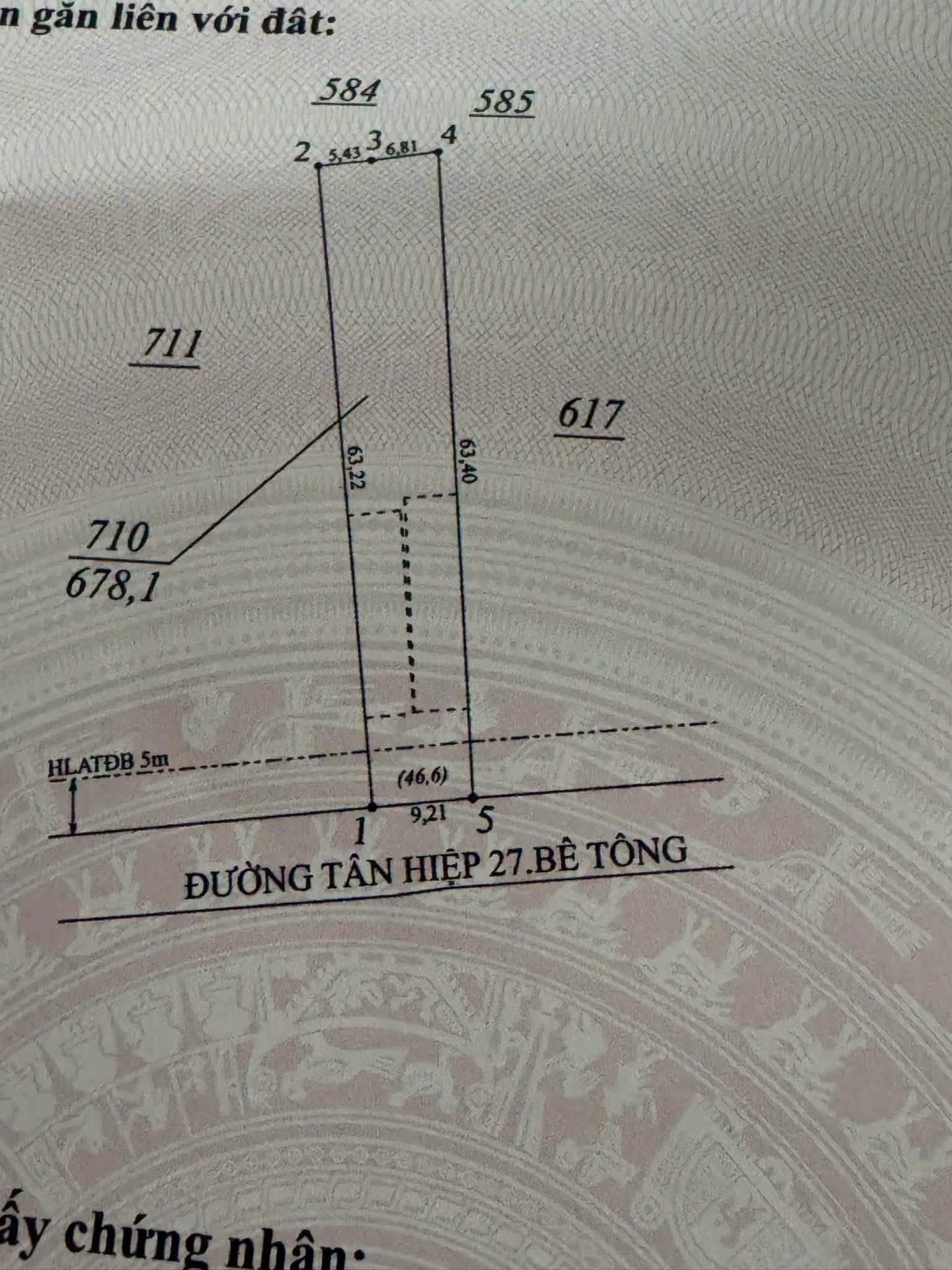 Bán đất Phú Giáo, Bình Dương 580.8m² - Ảnh 1