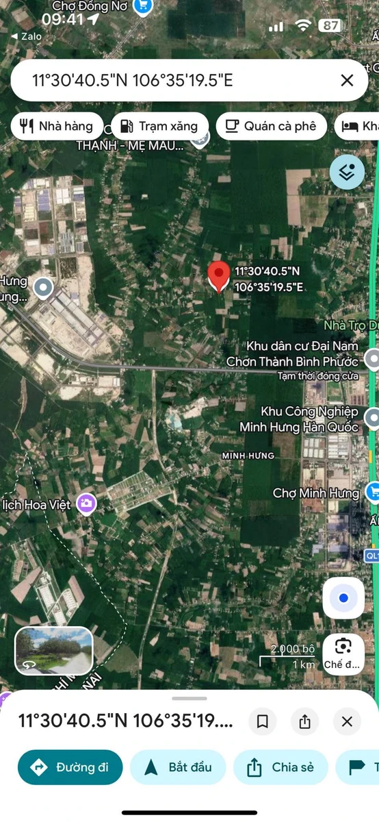 Bán đất Phường Minh Hưng 1139m² 690 triệu - Ảnh thu nhỏ 3