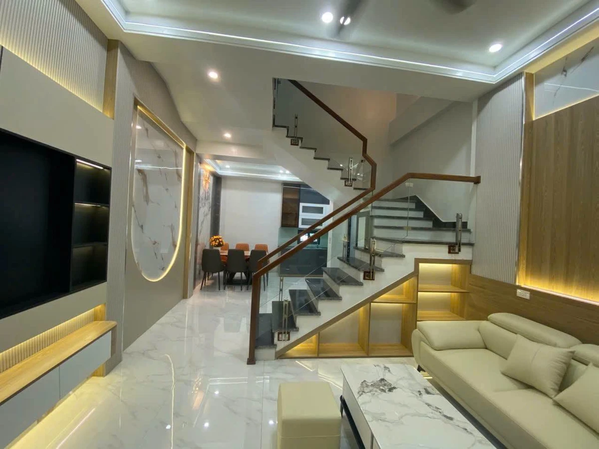 Bán nhà 4 tầng 41m² ô tô đỗ cửa Hải Dương - Ảnh thu nhỏ 3