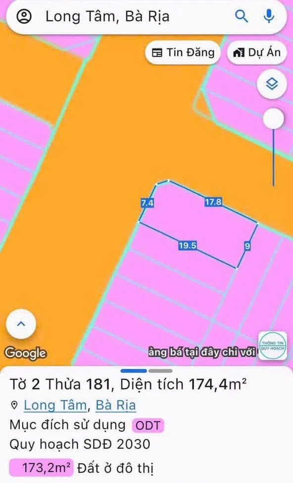 Bán nhà góc 2 mặt tiền Gò Cát 6, Bà Rịa, 163m² 6 tỷ 8 - Ảnh 1