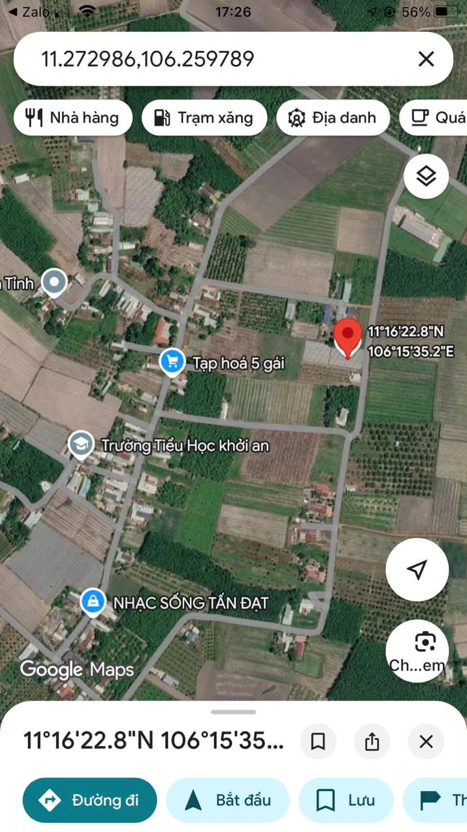 Bán đất thổ cư 5x34 mặt tiền đường nhựa Tây Ninh - Ảnh 1
