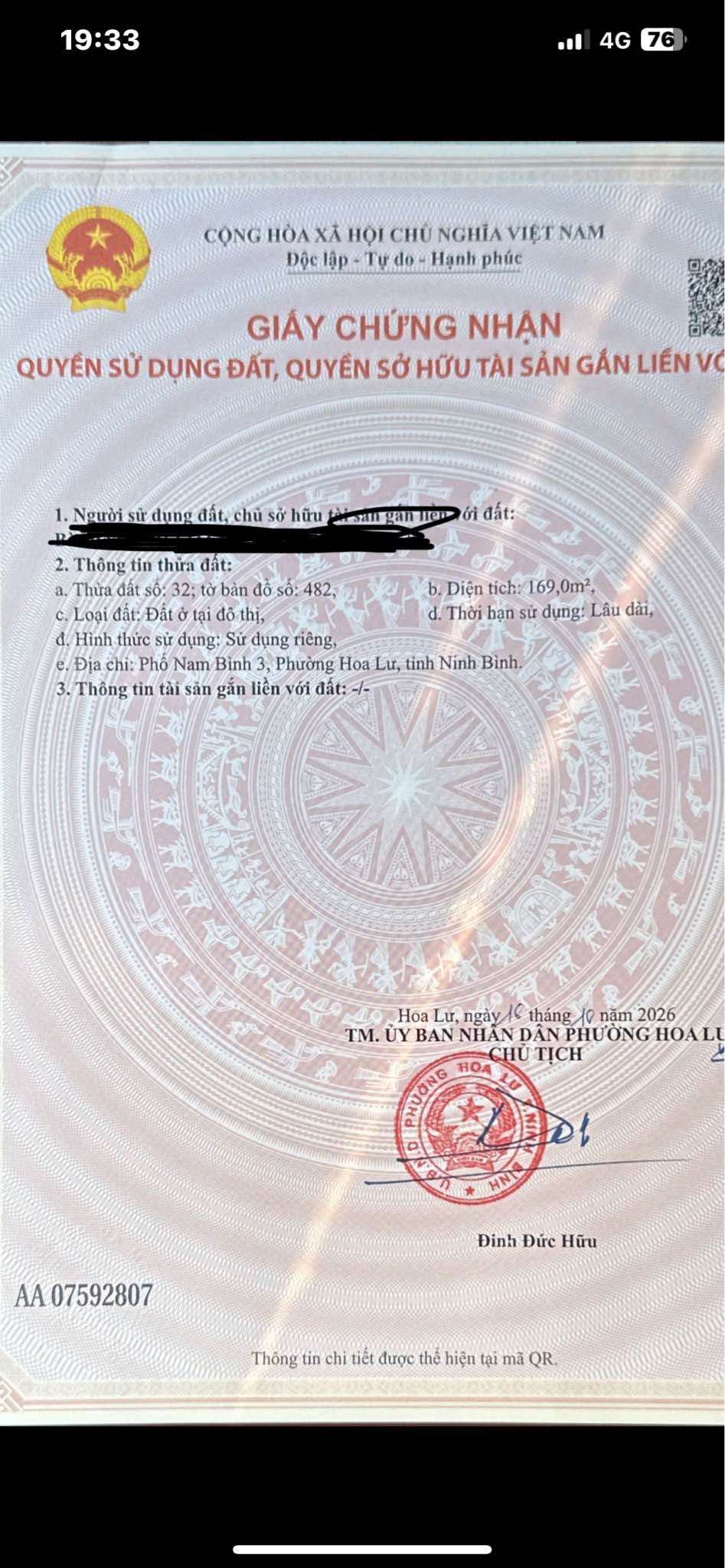 Bán lô góc 169m2 Bình Tân giá 7 tỷ - Ảnh thu nhỏ 5