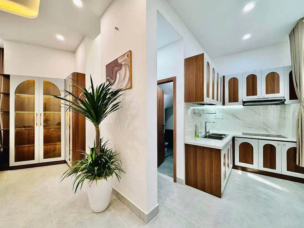 Bán nhà phố lô góc 2 mặt thoáng 2 tầng 3 phòng ngủ, ngang 6m, 80m2 sàn, Bình Thạnh giáp Quận 1 - Ảnh thu nhỏ 5