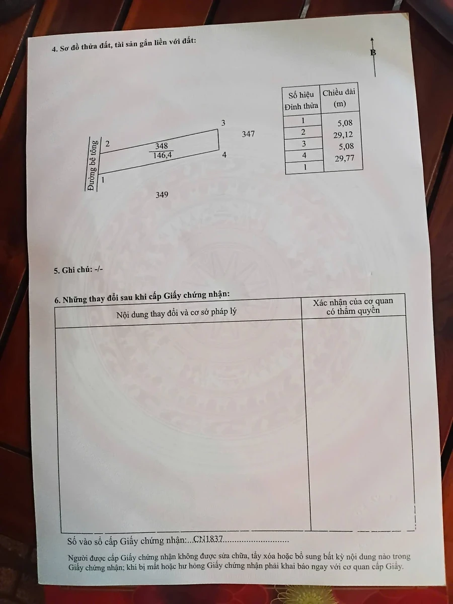 Bán 2 nền đất Hóc Môn 5x29m, 99 triệu/nền - Ảnh thu nhỏ 2