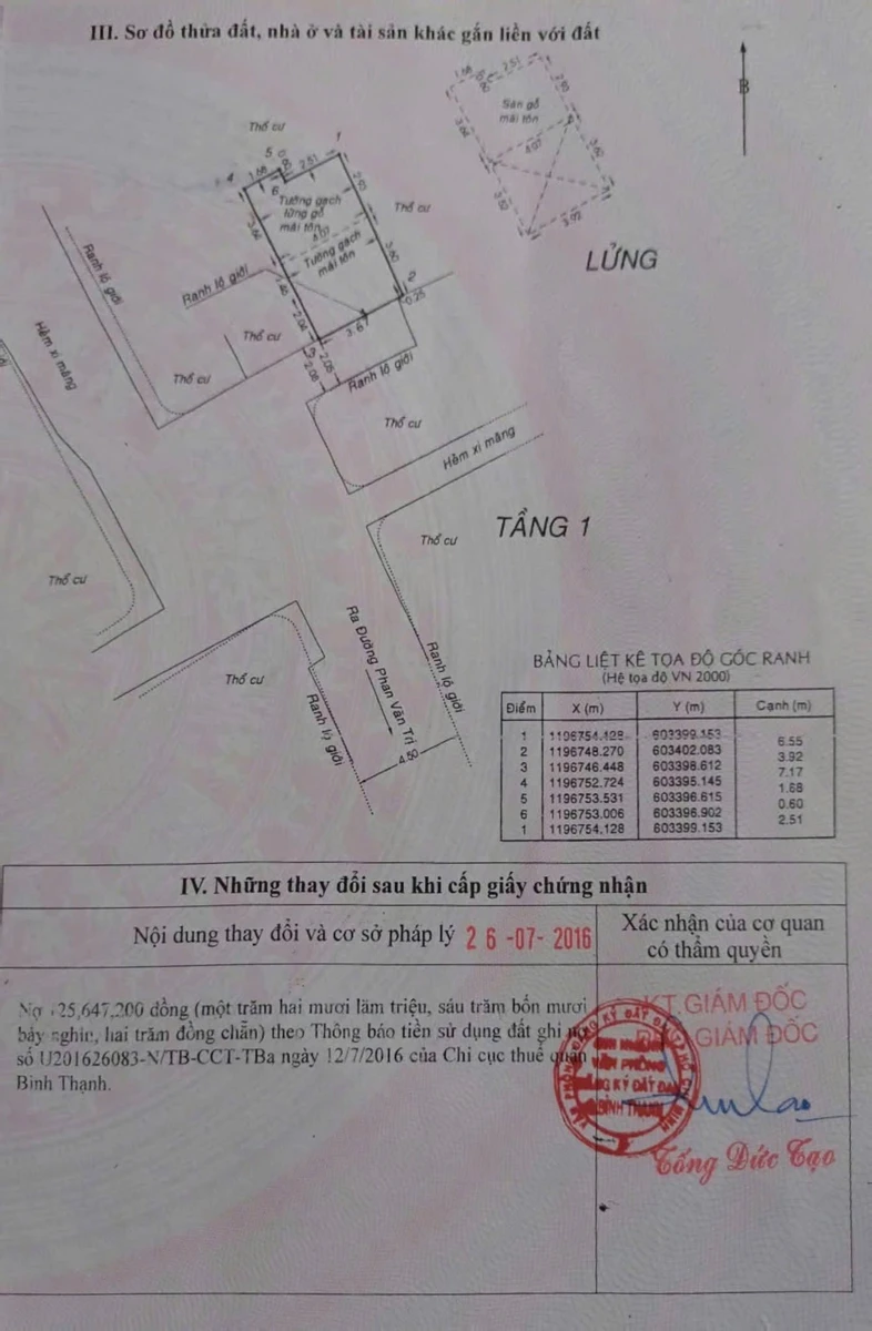 Bán nhà cấp 4 28m² Bình Thạnh 4 tỷ 6 - Ảnh thu nhỏ 4