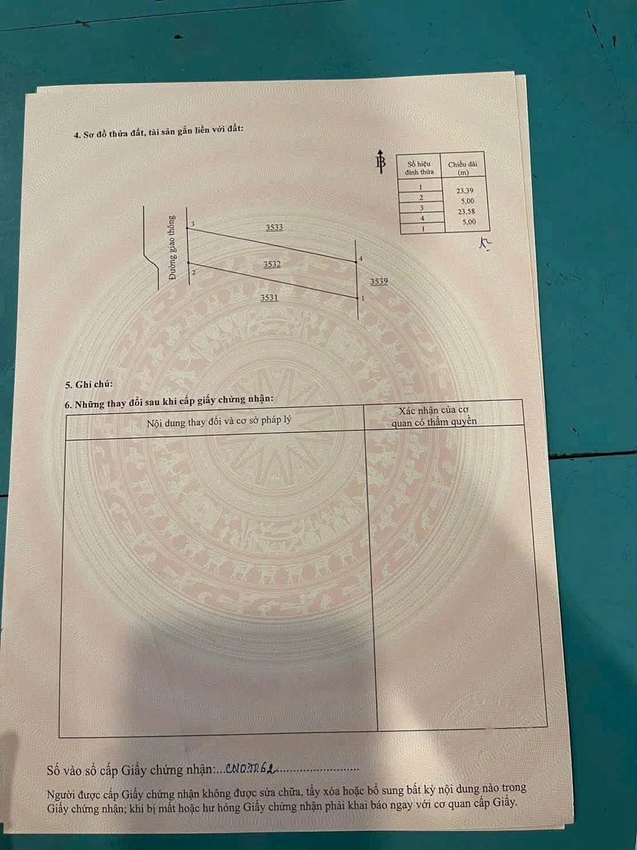 Bán đất nền sổ riêng Trảng Bom Bình Dương 110m2 - Ảnh thu nhỏ 4