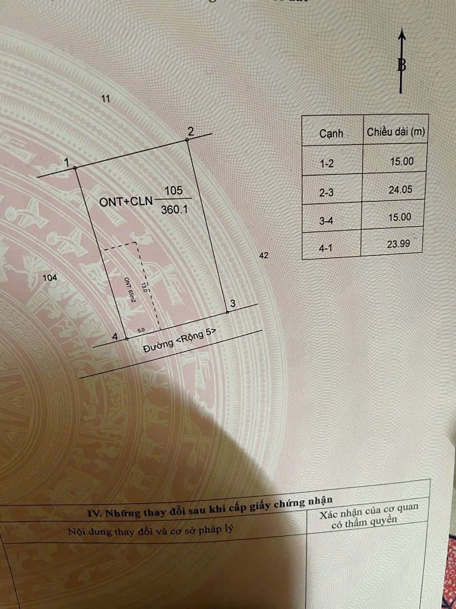 Bán đất Nhà Bè, Phường Tân An, 360 m², 2 tỷ 150 - Ảnh thu nhỏ 5