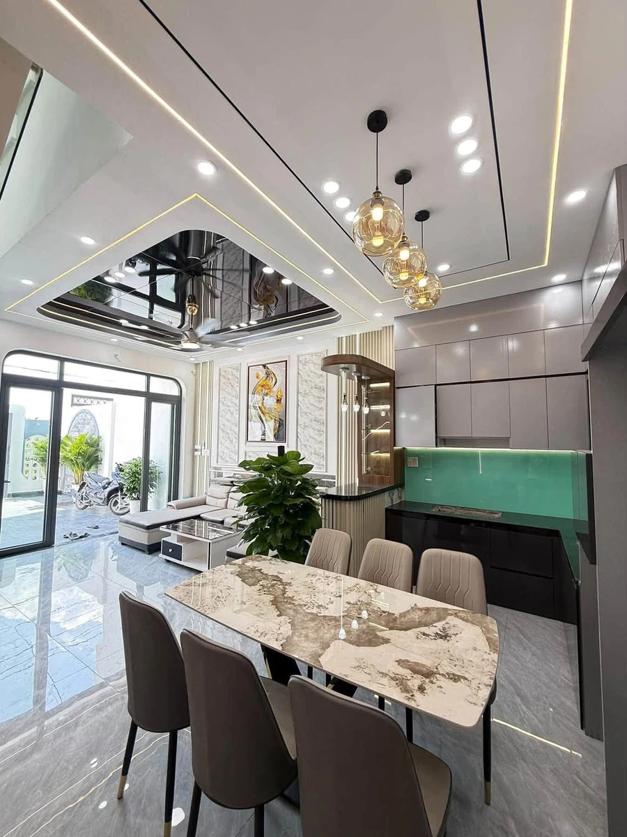 Nhà bán 3 phòng ngủ 90m2 Mỹ Hạnh 2 tỷ 350 triệu - Ảnh thu nhỏ 4