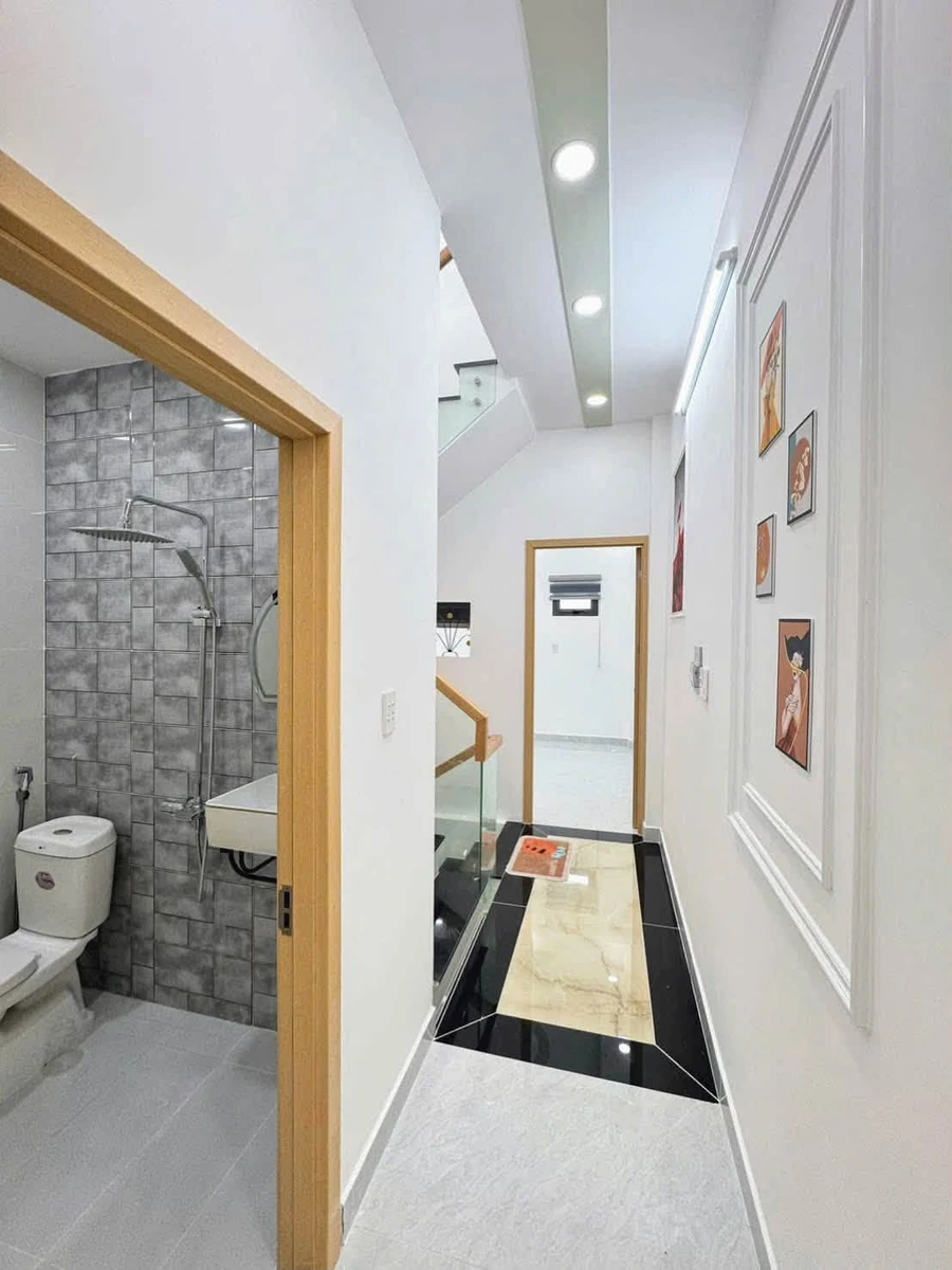 Bán nhà mới 3 tầng 42m2, 4 phòng, hẻm 4m gần đường Tên Lửa, Bình Tân - Ảnh thu nhỏ 4