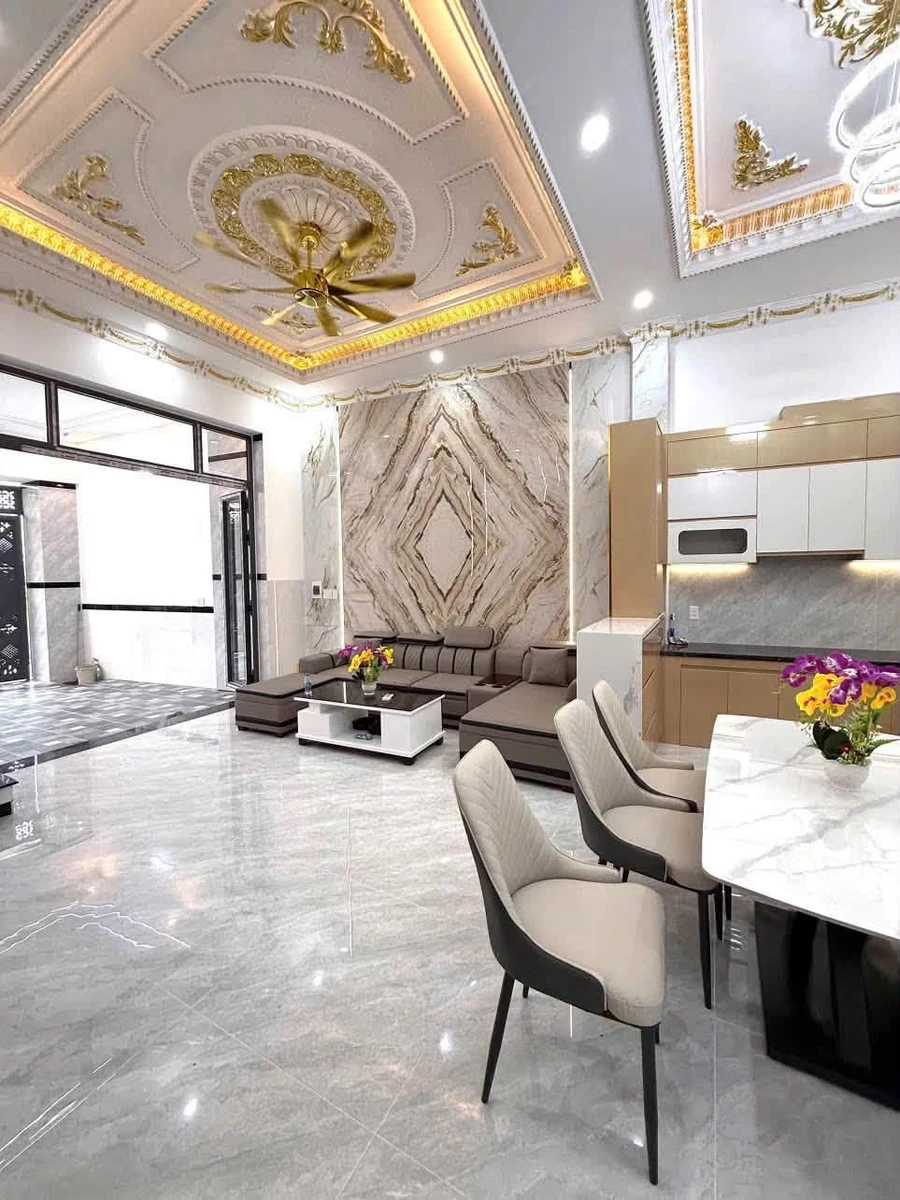 Bán nhà lầu trệt 100m² 4PN, Khánh Bình, Nhà Bè - Ảnh thu nhỏ 2